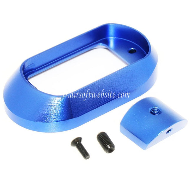 5KU Aluminum IPSC Magwell Convient pour Tokyo Marui G17 G18C GBB Pistolet Airsoft