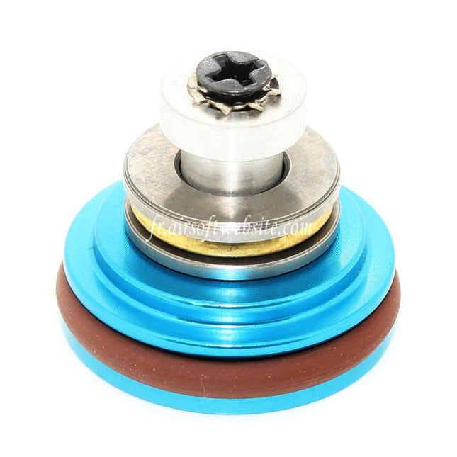 Airsoft Website Aluminum Ball Bearing Piston Tête 8-Ported Slot Convient pour Version 2/3/7 V2 V3 V7 AEG Vitesse Boîte Fusil