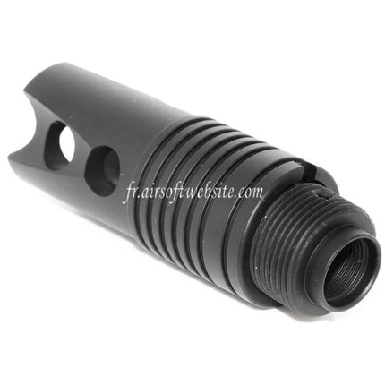 CYMA Strike Frein de Bouche Convient pour -14mm CCW sens antihoraire Canon Fusil Airsoft Noir