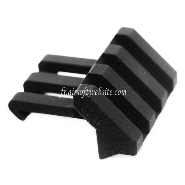 APS PER Phantom 3-Slots Offset 45 Degré 20mm Picatinny Rail Montage Noir