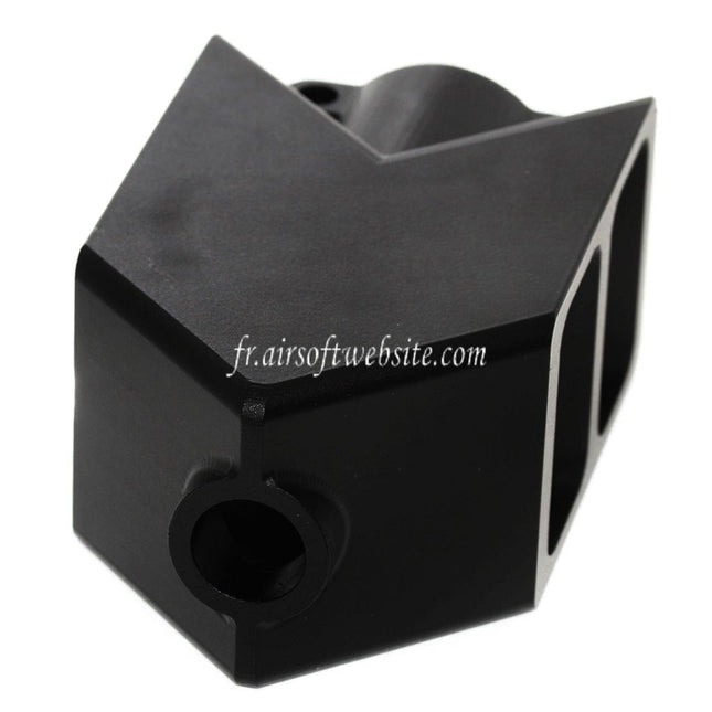 Airsoft Website CNC Aluminium Tank Frein de Bouche Cache-Flamme Convient pour Snow Wolf M82 Airsoft Noir