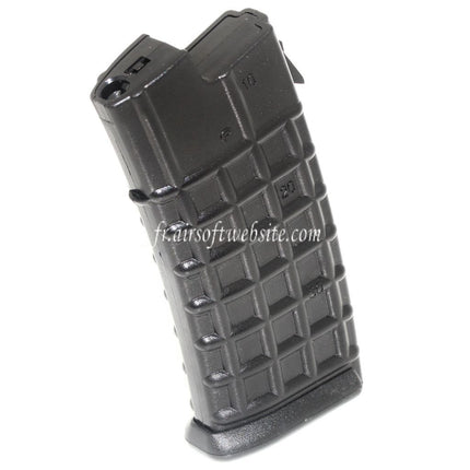 Battleaxe 70 Billes Mid-Cap Chargeur Convient pour APS / Jing Gong JG / Classic Army / Tokyo Marui AUG Série AEG Fusil Airsoft Noir