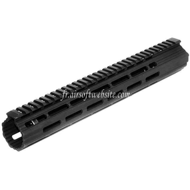 APS CNC 13 Pouces Boar 1.0 M-LOK Rail de Garde-Main Convient pour APS CYMA G&P JG Tokyo Marui M4 M16 Série AEG Fusil Airsoft Noir
