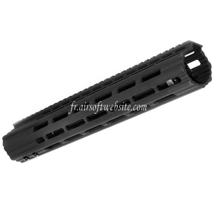 APS CNC 13 Pouces Boar 1.0 M-LOK Rail de Garde-Main Convient pour APS CYMA G&P JG Tokyo Marui M4 M16 Série AEG Fusil Airsoft Noir