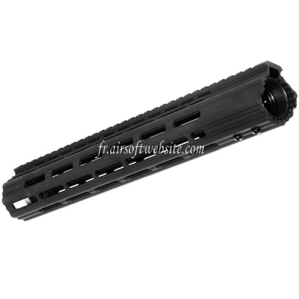 APS CNC 13 Pouces Boar 1.0 M-LOK Rail de Garde-Main Convient pour APS CYMA G&P JG Tokyo Marui M4 M16 Série AEG Fusil Airsoft Noir