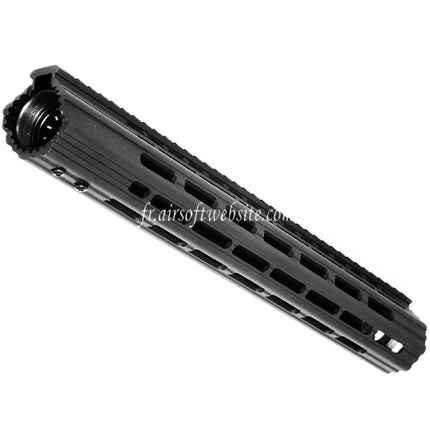 APS CNC 15 Pouces Boar 2.0 M-LOK Rail de Garde-Main Convient pour APS CYMA G&P JG Tokyo Marui M4 M16 Série AEG Fusil Airsoft Noir