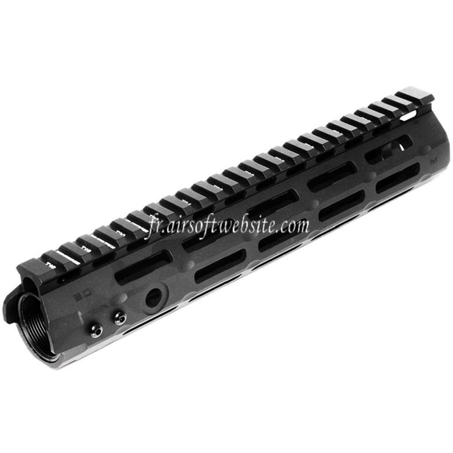 APS CNC 10 Pouces Evolution Tech 3.0 M-LOK Rail de Garde-Main Convient pour APS CYMA G&P JG Tokyo Marui M4 M16 Série AEG Fusil Airsoft Noir
