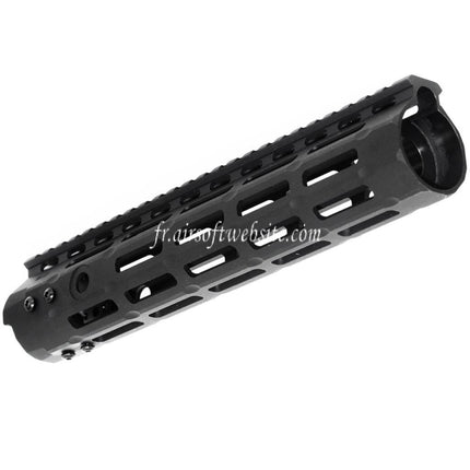APS CNC 10 Pouces Evolution Tech 3.0 M-LOK Rail de Garde-Main Convient pour APS CYMA G&P JG Tokyo Marui M4 M16 Série AEG Fusil Airsoft Noir