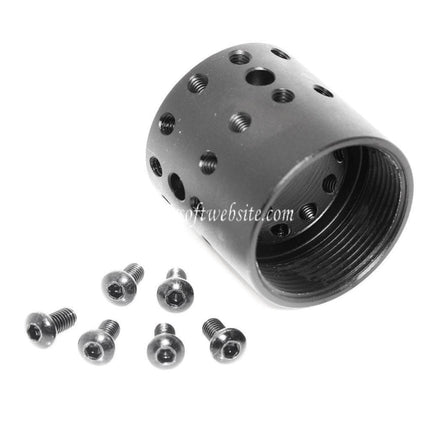 APS CNC 13.5 Pouces Evolution Tech 4.0 M-LOK Rail de Garde-Main Convient pour APS CYMA G&P JG Tokyo Marui M4 M16 Série AEG Fusil Airsoft Noir