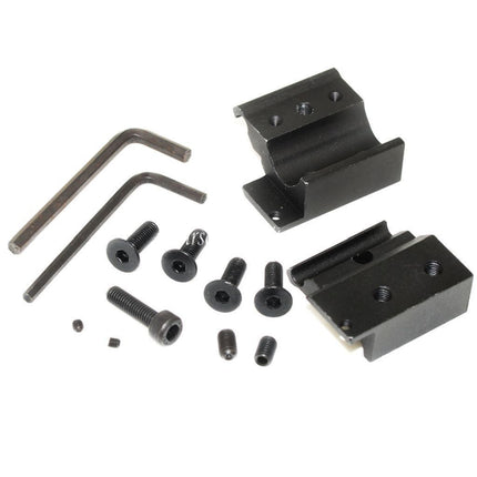 CYMA CNC Aluminum 135mm Rail de Garde-Main Convient pour Tokyo Marui D-Boys CYMA APS VFC Matrix AK74U Série AEG Fusil Airsoft Noir
