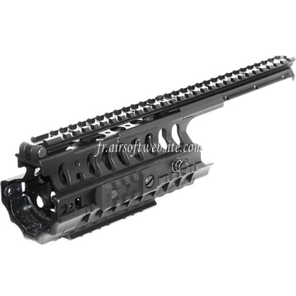CYMA 328mm SIR System RIS Rail de Garde-Main Convient pour M4 M16 Série AEG Fusil Airsoft Noir