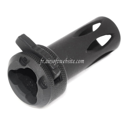 CYMA Métal QD Frein de Bouche Convient pour CM041 CM049 MP5 Série AEG Fusil Airsoft Noir