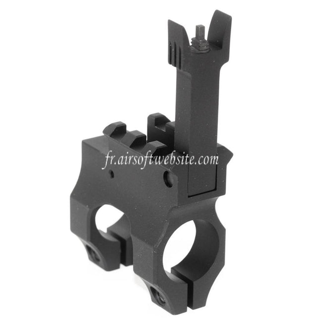 Airsoft Website Vltor Style Métal Rabattable Guidon 20mm Railed Convient pour M4 M16 AEG Fusil