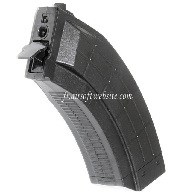 BATTLEAXE 1000 Billes Hi-Cap Flash Chargeur Convient pour AK Série AEG Fusil Airsoft Noir
