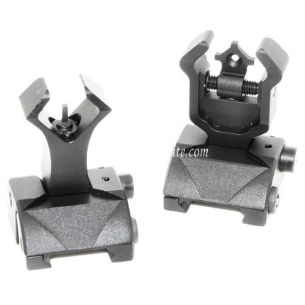 CYMA Diamond Aperture Pliant Rabattable Guidon Hausse Convient pour 20mm Rail System