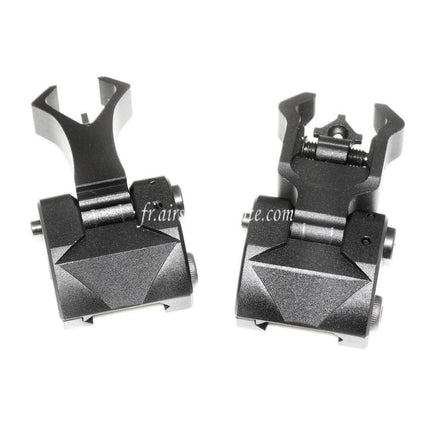 CYMA Diamond Aperture Pliant Rabattable Guidon Hausse Convient pour 20mm Rail System