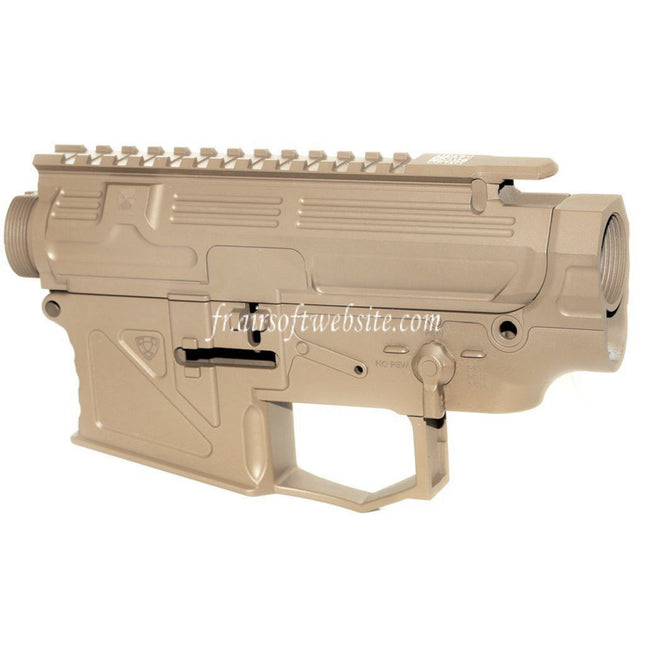 APS PEW Inscription Haut Bas Boîtier Convient pour V2 Version 2 Vitesse Boîte M4 M16 Série AEG Fusil Airsoft