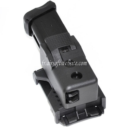 APS Quantum Mechanics Verrouillable Simple Chargeur Poche Convient pour G17 / G18C / G19 / G22 / G23 / G24 / G34 / G35 G-Série GBB Chargeur