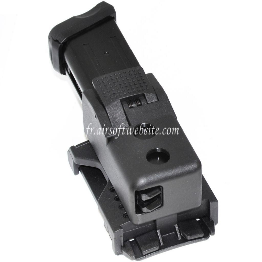 APS Quantum Mechanics Verrouillable Simple Chargeur Poche Convient pour G17 / G18C / G19 / G22 / G23 / G24 / G34 / G35 G-Série GBB Chargeur