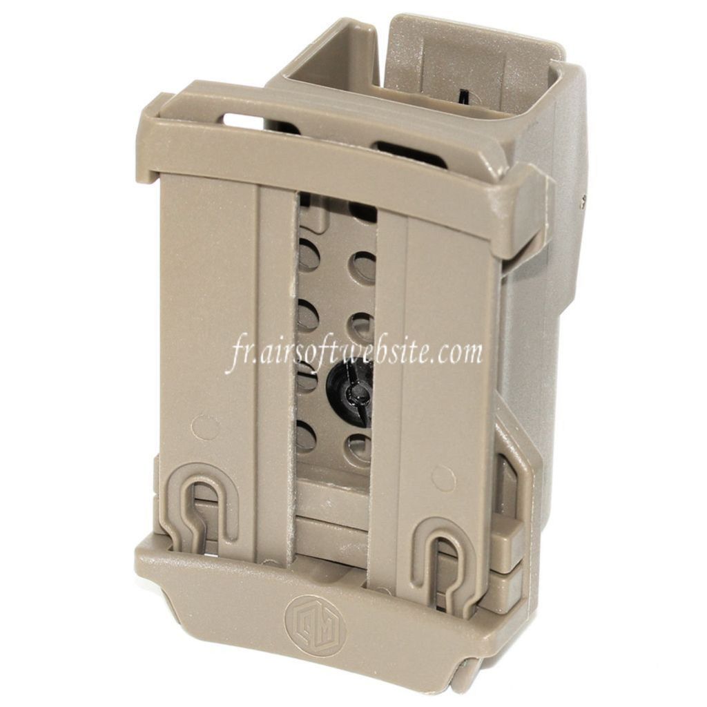 APS Quantum Mechanics Verrouillable Simple Chargeur Poche Convient pour G17 / G18C / G19 / G22 / G23 / G24 / G34 / G35 G-Série GBB Chargeur