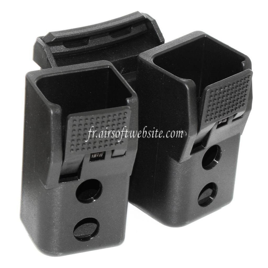 APS Quantum Mechanics Verrouillable Double Chargeur Poche Convient pour G17 / G18C / G19 / G22 / G23 / G24 / G34 / G35 G-Série GBB Chargeur