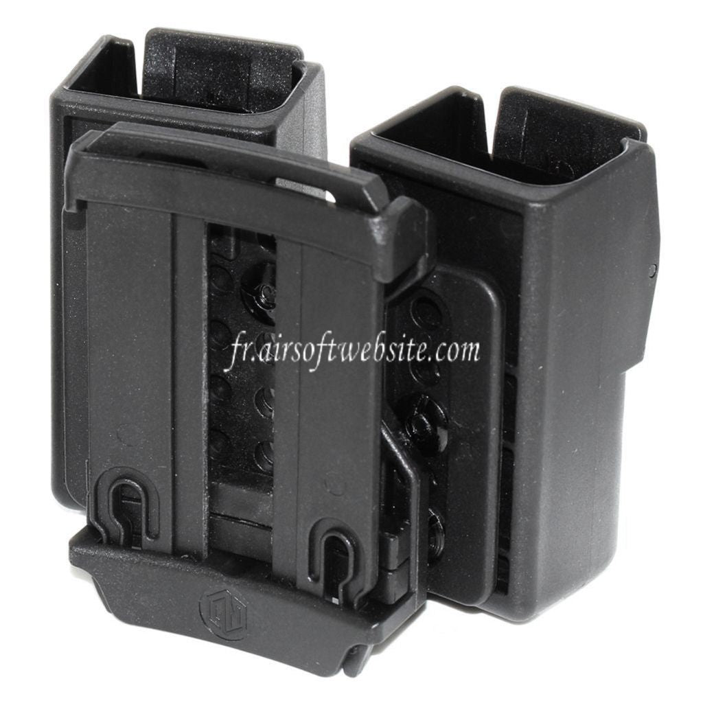 APS Quantum Mechanics Verrouillable Double Chargeur Poche Convient pour G17 / G18C / G19 / G22 / G23 / G24 / G34 / G35 G-Série GBB Chargeur