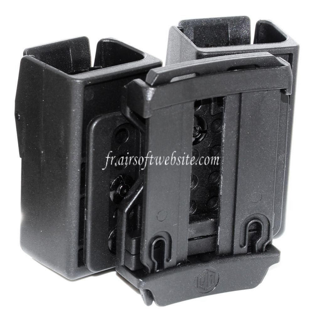 APS Quantum Mechanics Verrouillable Double Chargeur Poche Convient pour G17 / G18C / G19 / G22 / G23 / G24 / G34 / G35 G-Série GBB Chargeur