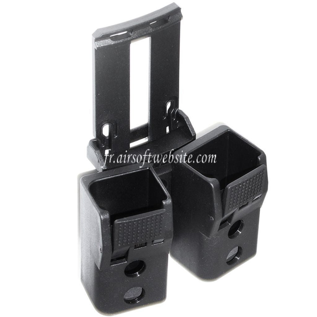 APS Quantum Mechanics Verrouillable Double Chargeur Poche Convient pour G17 / G18C / G19 / G22 / G23 / G24 / G34 / G35 G-Série GBB Chargeur