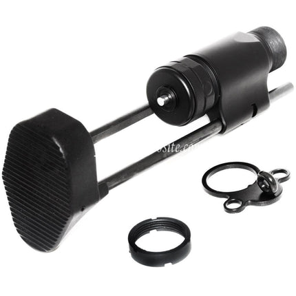 Airsoft Website 3-Position Stinger Tanker Rétractable Crosse HK416C Style Convient pour M4 M16 AEG Fusil Noir