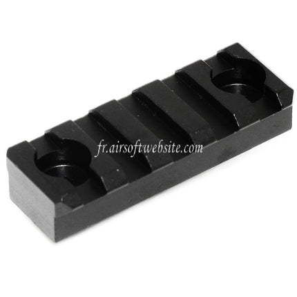 CYMA 54mm 5-Slots 20mm RIS Rail Convient pour URX III Garde-Main System Noir