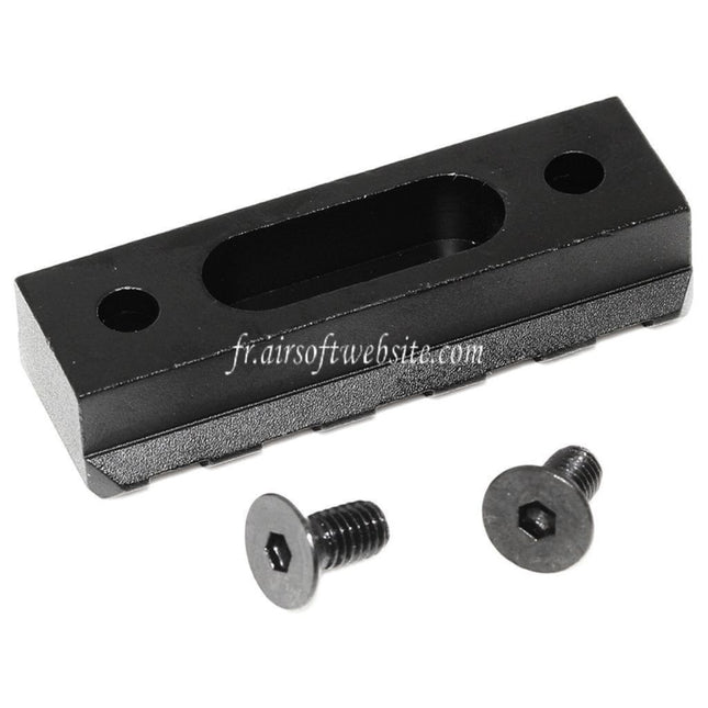 CYMA 54mm 5-Slots 20mm RIS Rail Convient pour URX III Garde-Main System Noir
