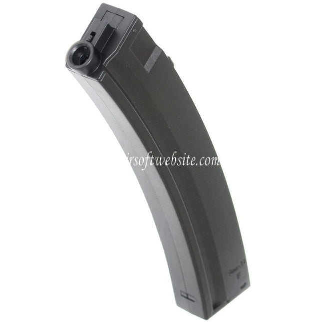 Airsoft Website 100 Billes Plastique Mid-Cap Chargeur Convient pour Classic Army / CYMA / G&P / Golden Eagle / JG / SRC / Tokyo Marui MP5 Série AEG Fusil Noir