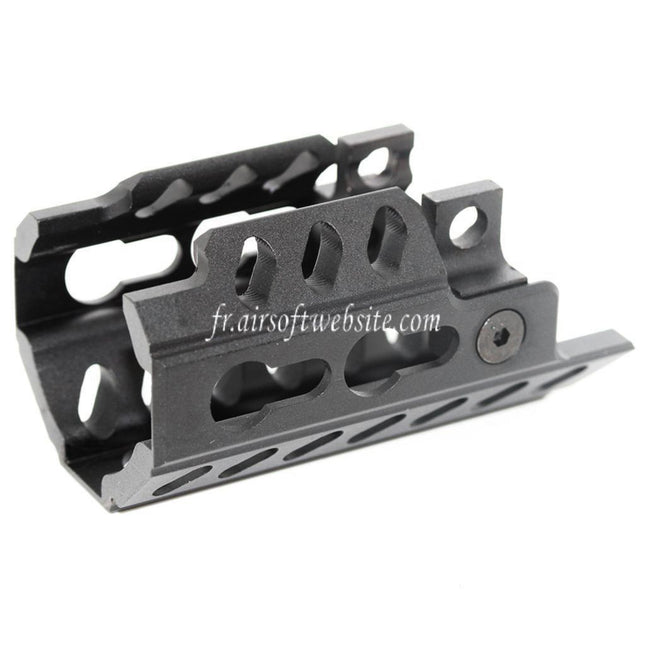 Airsoft Website 77mm Keymod Rail de Garde-Main Convient pour WELL Tokyo Marui MP5K AEG GBB SMG Fusil Noir
