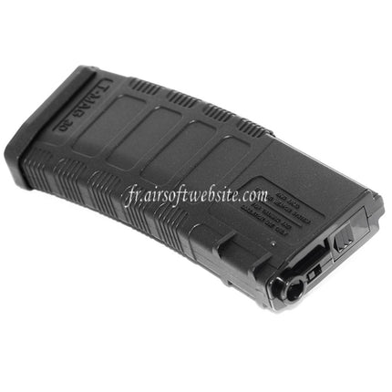 King Arms 370 Billes TWS T-MAG Hi-Cap Chargeur Convient pour M4 M16 Série AEG Fusil Airsoft