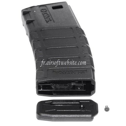 King Arms 370 Billes TWS T-MAG Hi-Cap Chargeur Convient pour M4 M16 Série AEG Fusil Airsoft