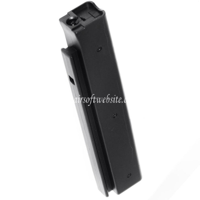CYMA 60 Billess Plastique Mid-Cap Chargeur Long Type Convient pour King Arms Cybergun Tokyo Marui M1A1 Série AEG Fusil Airsoft Noir