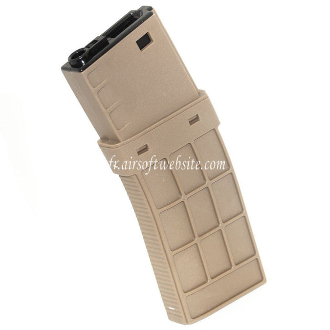 CYMA 450 Billes TD Waffle Hi-Cap Chargeur Convient pour M4 M16 Série AEG Fusil Airsoft