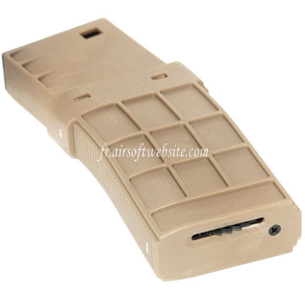 CYMA 450 Billes TD Waffle Hi-Cap Chargeur Convient pour M4 M16 Série AEG Fusil Airsoft
