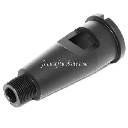 Airsoft Website 2.25/2.75 Pouces 56mm/69mm Aluminium Court Canon Extérieur Conjunction Extension Tube -14mm CCW sens antihoraire GBB Fusil