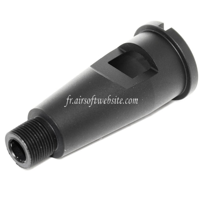 Airsoft Website 2.25/2.75 Pouces 56mm/69mm Aluminium Court Canon Extérieur Conjunction Extension Tube -14mm CCW sens antihoraire GBB Fusil