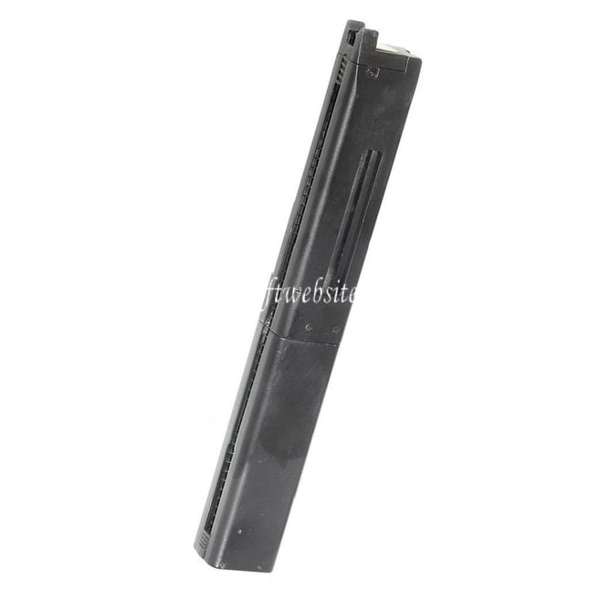 WELL 48 Billes Co2 Chargeur Long Type Convient pour G12 M11A1 Série GBB SMG Fusil Airsoft Noir