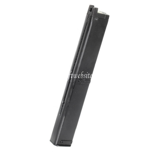 WELL 48 Billes Gaz Chargeur Long Type Convient pour G12 M11A1 Série GBB SMG Fusil Airsoft Noir