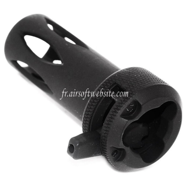 CYMA QD Frein de Bouche avec Muzzle Adaptateur Convient pour CM041 CM049 MP5 AEG Fusil Airsoft Noir