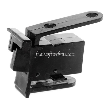 CYMA Métal Crosse Adaptateur Convient pour CYMA CM028 CM042 CM046 AK47 Série AEG Fusil Airsoft Noir