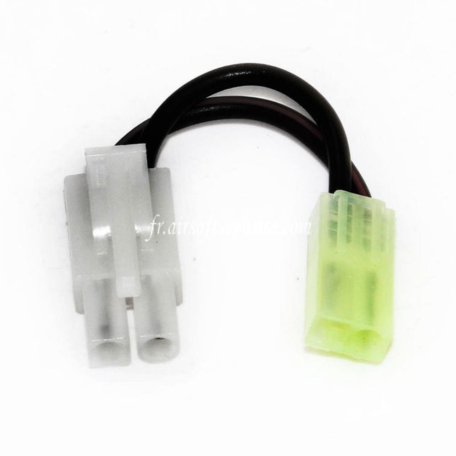 CYMA 100mm Tamiya Large Male to Mini Female AEG Batterie Câbles