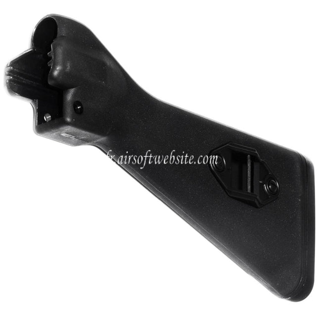 CYMA Métal Sangle Montage Polymère Fixed Crosse Convient pour MOD5 MP5 A4 AEG Fusil Airsoft Noir