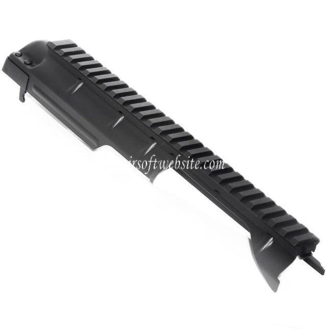 Airsoft Website Haut Boîtier Couverture avec 20mm Tactical Rail Convient pour CYMA Tokyo Marui AK Dragunov SVD AEG Fusil Noir