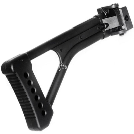 CYMA Polymère Pliable Crosse Convient pour CM028 AK47 Série AEG Fusil Airsoft Noir