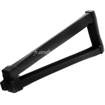 CYMA Métal Crosse avec Sangle Swivel Convient pour PP-19 Bizon Série AEG Fusil Airsoft Noir