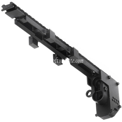 Airsoft Website 328mm Swordfish Conversion Strike Kit Top Rail Convient pour PDW MP5K Série AEG Fusil Noir